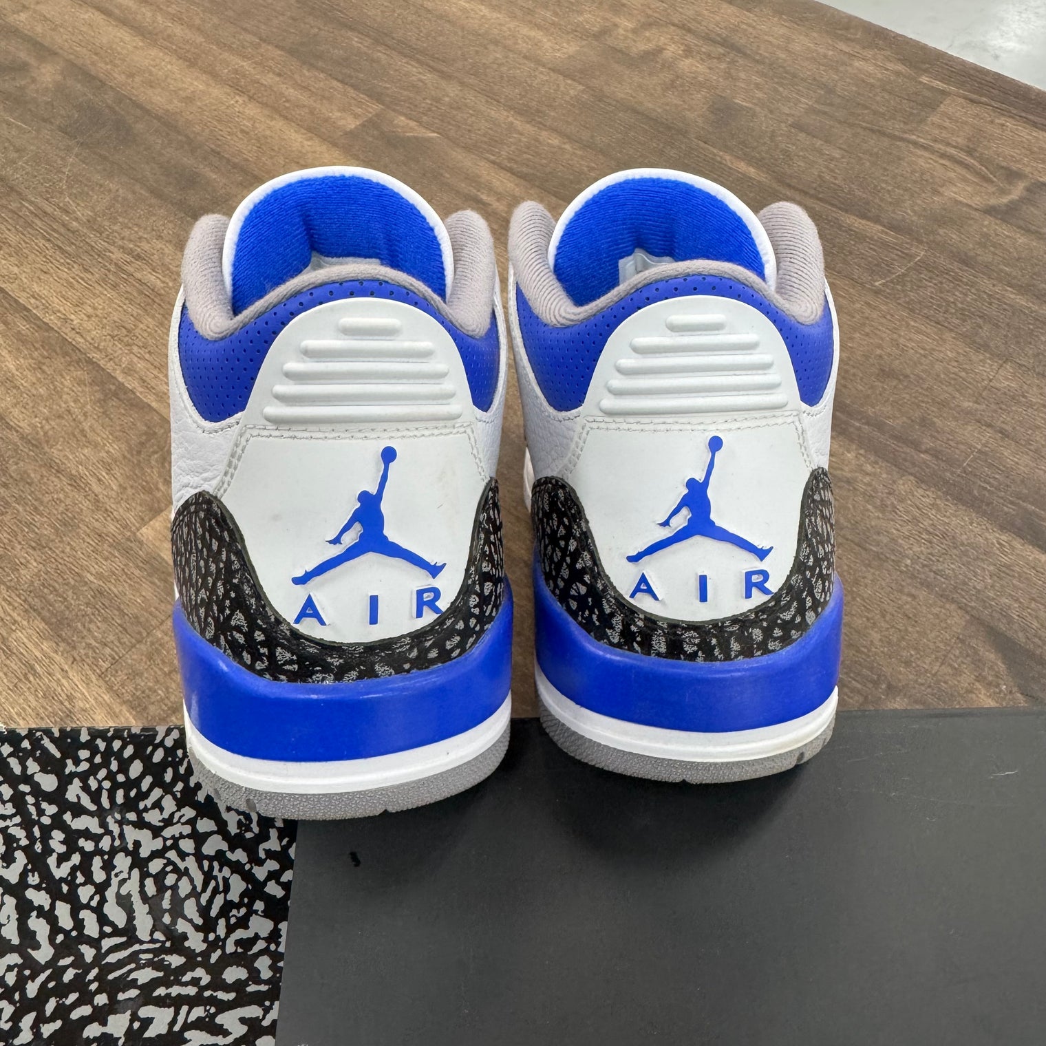 Racer Blue Jordan 3 (USED)