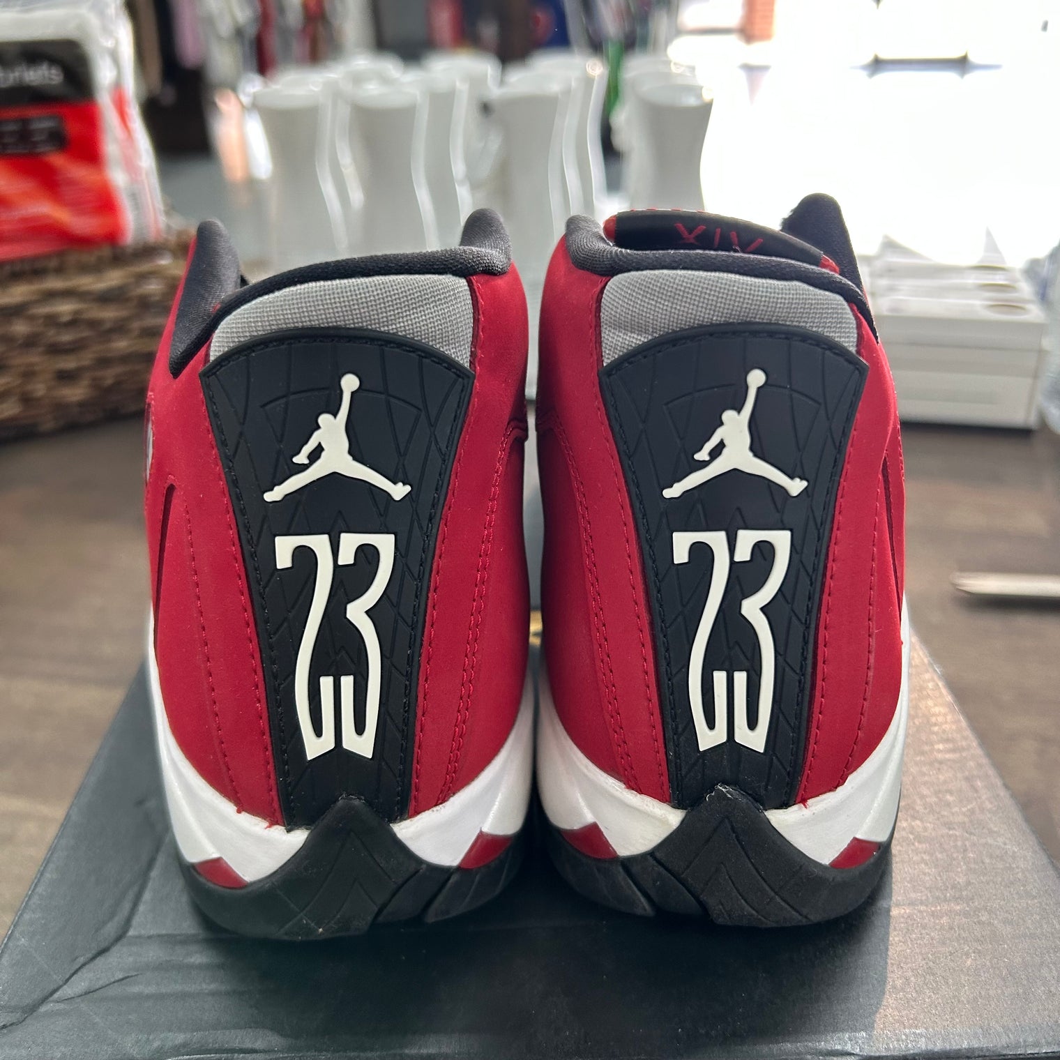 Gym Red Toro Jordan 14 Retro (GS) (USED)