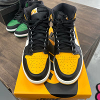 Taxi Yellow Toe Jordan 1 High (USED)