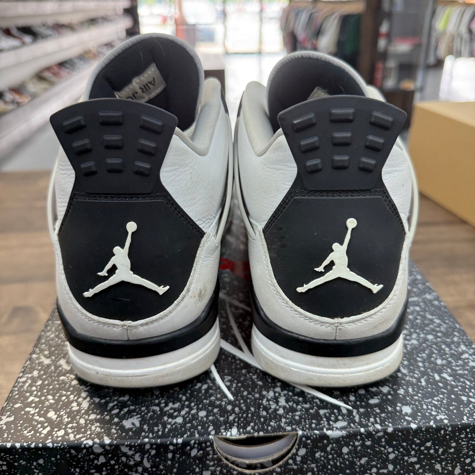 Military Black Jordan 4 (USED)