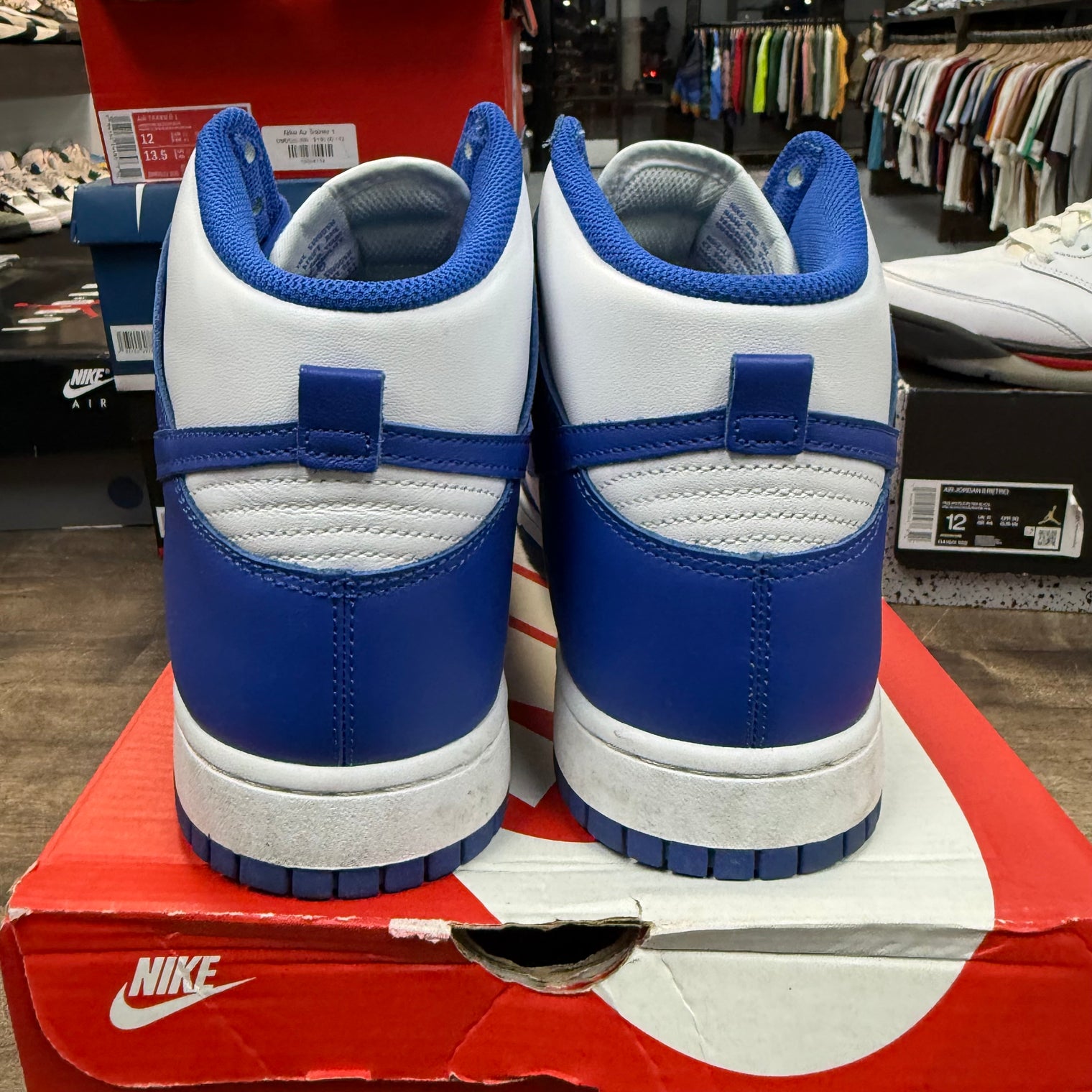 Game Royal Nike Dunk High (USED)