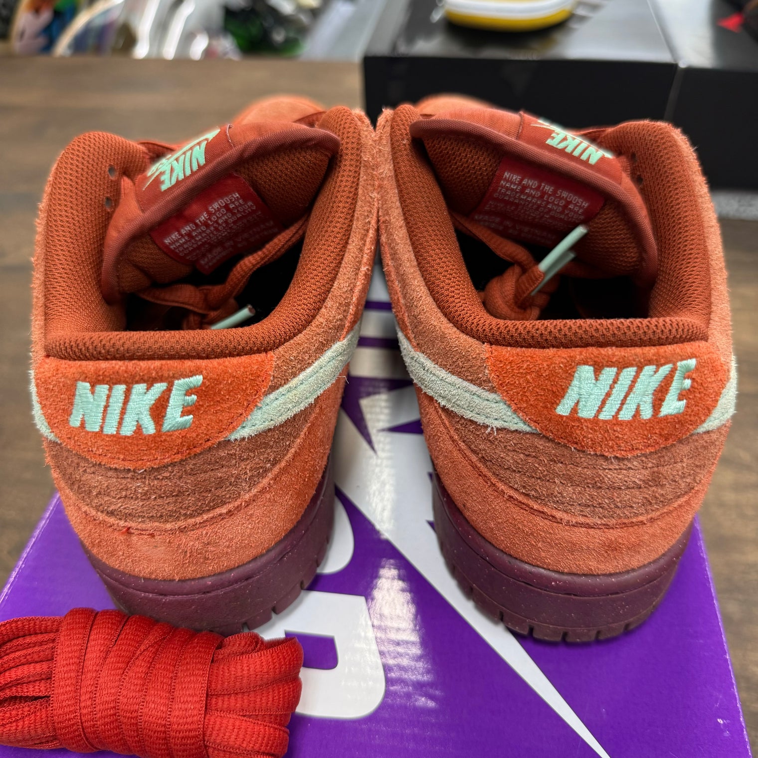 Mystic Red Nike SB Dunk Low (USED)