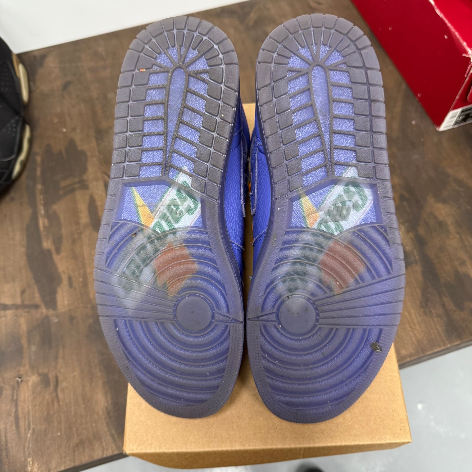 Gatorade Rush Violet Jordan 1 High (USED,No Box)