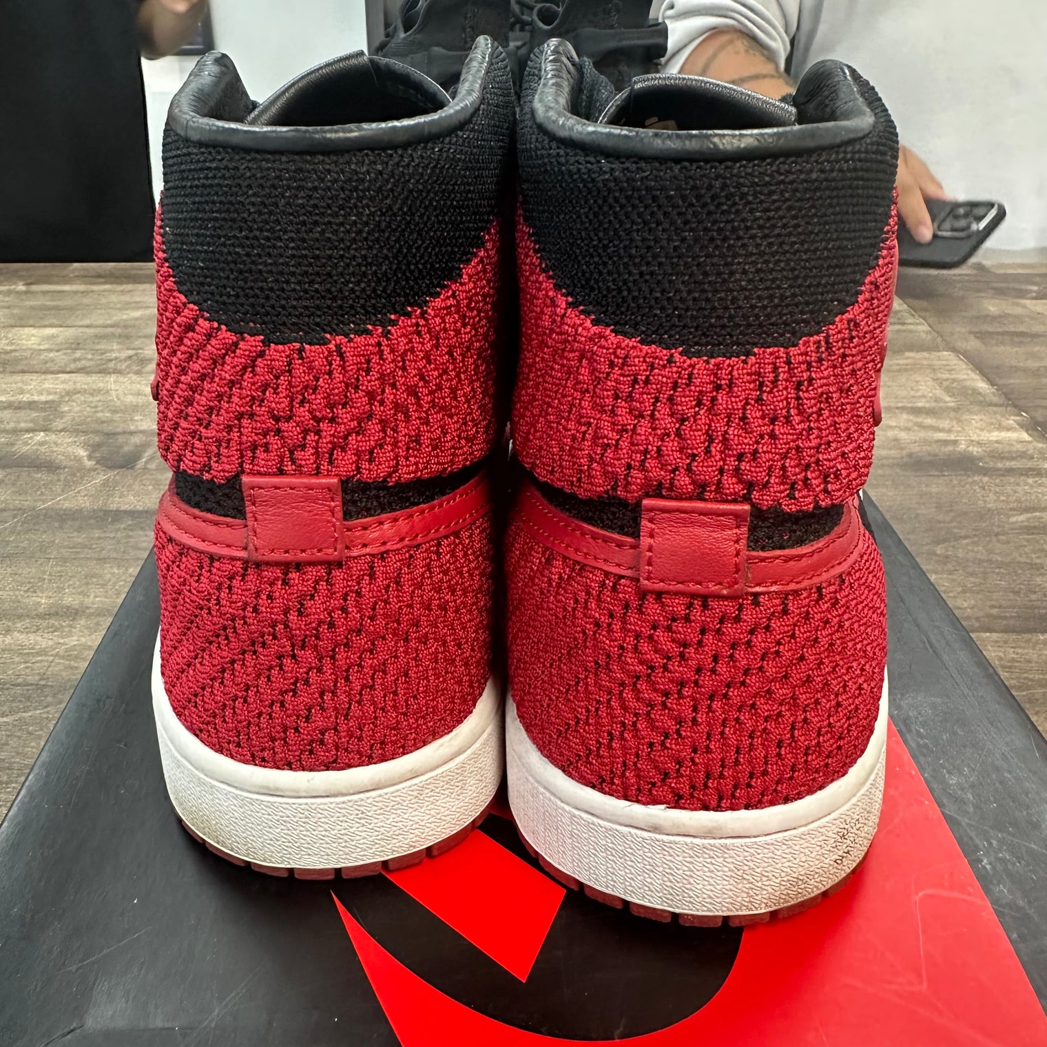 Flyknit Jordan 1 High Bred (USED)