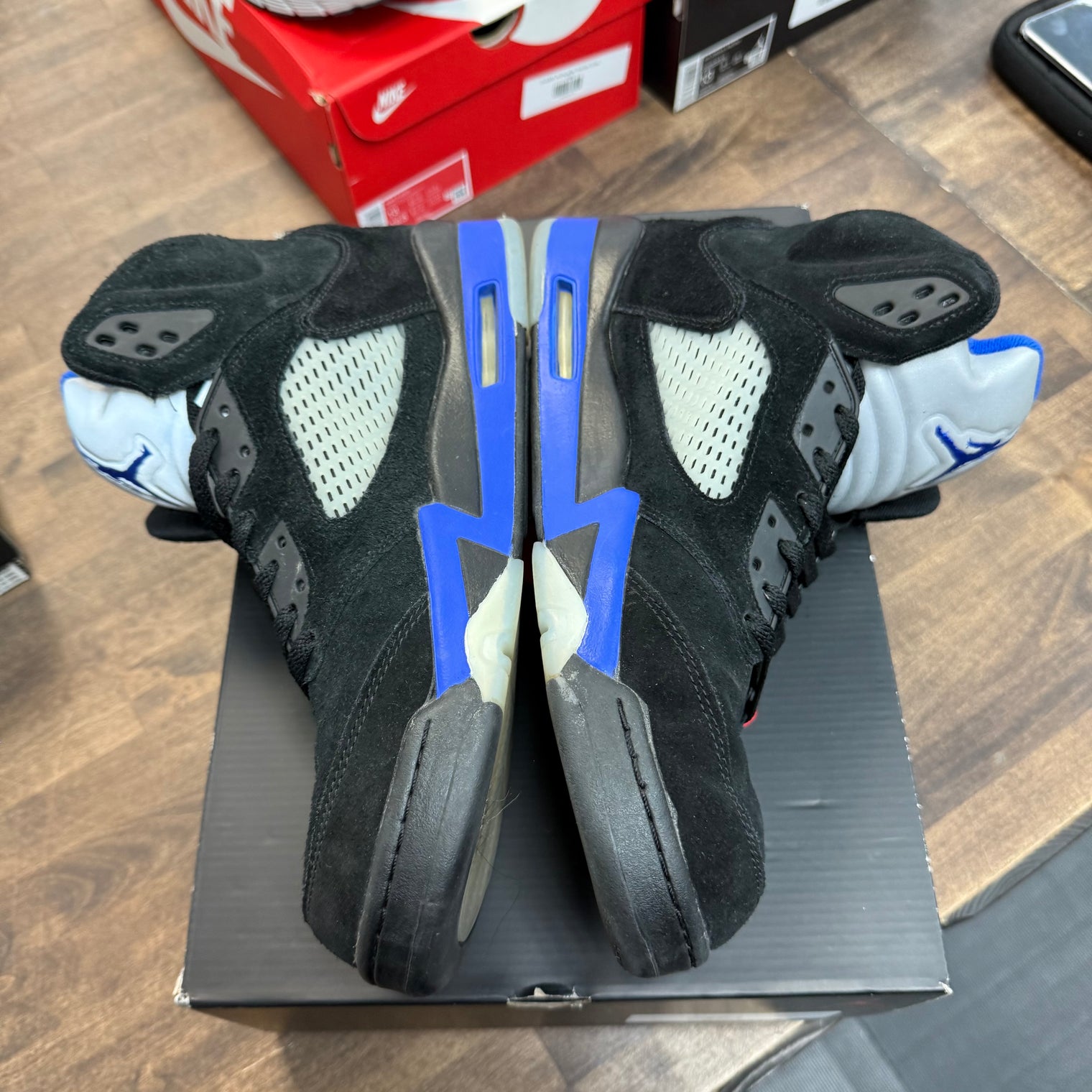 Racer Blue Jordan 5 (USED)