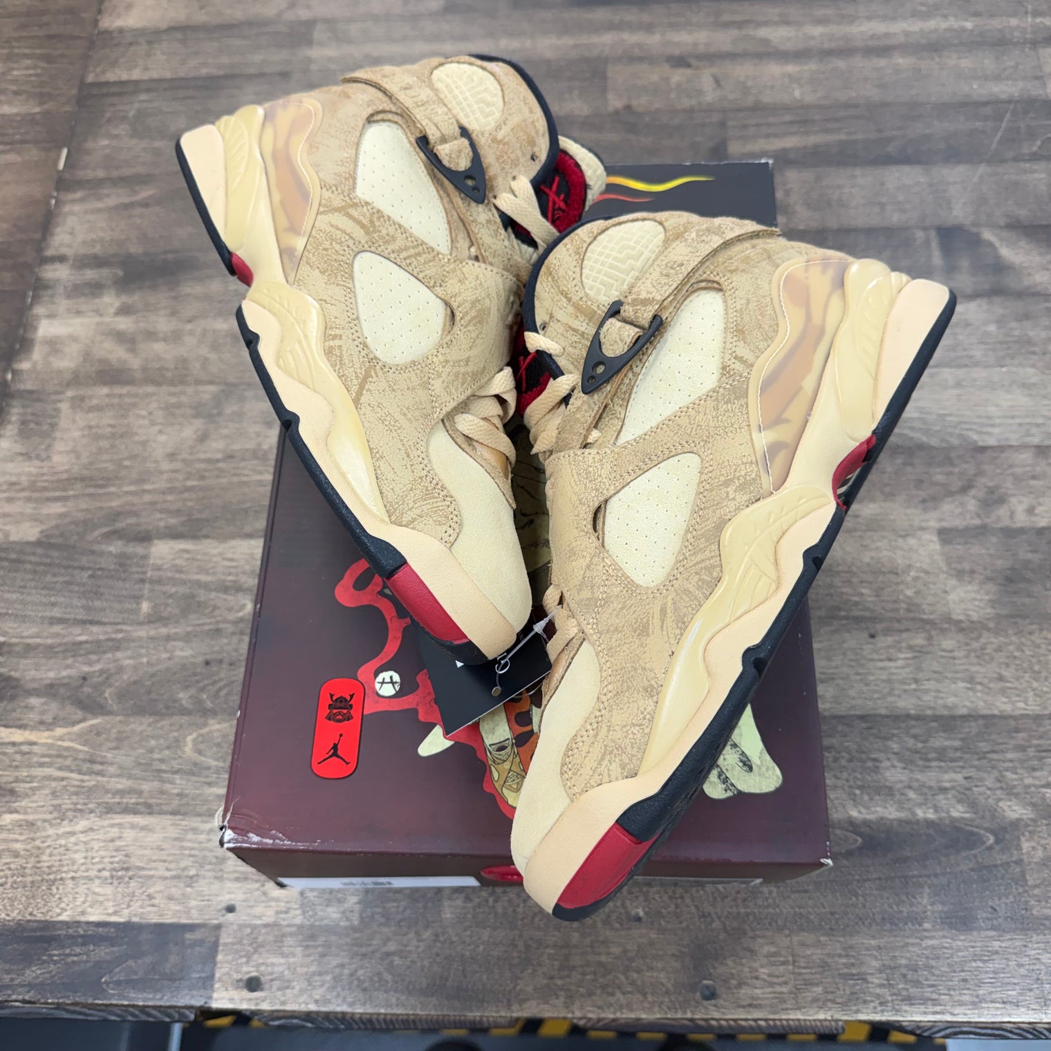 Rui Hachimura Black Samurai Jordan 8 Retro SE (USED)