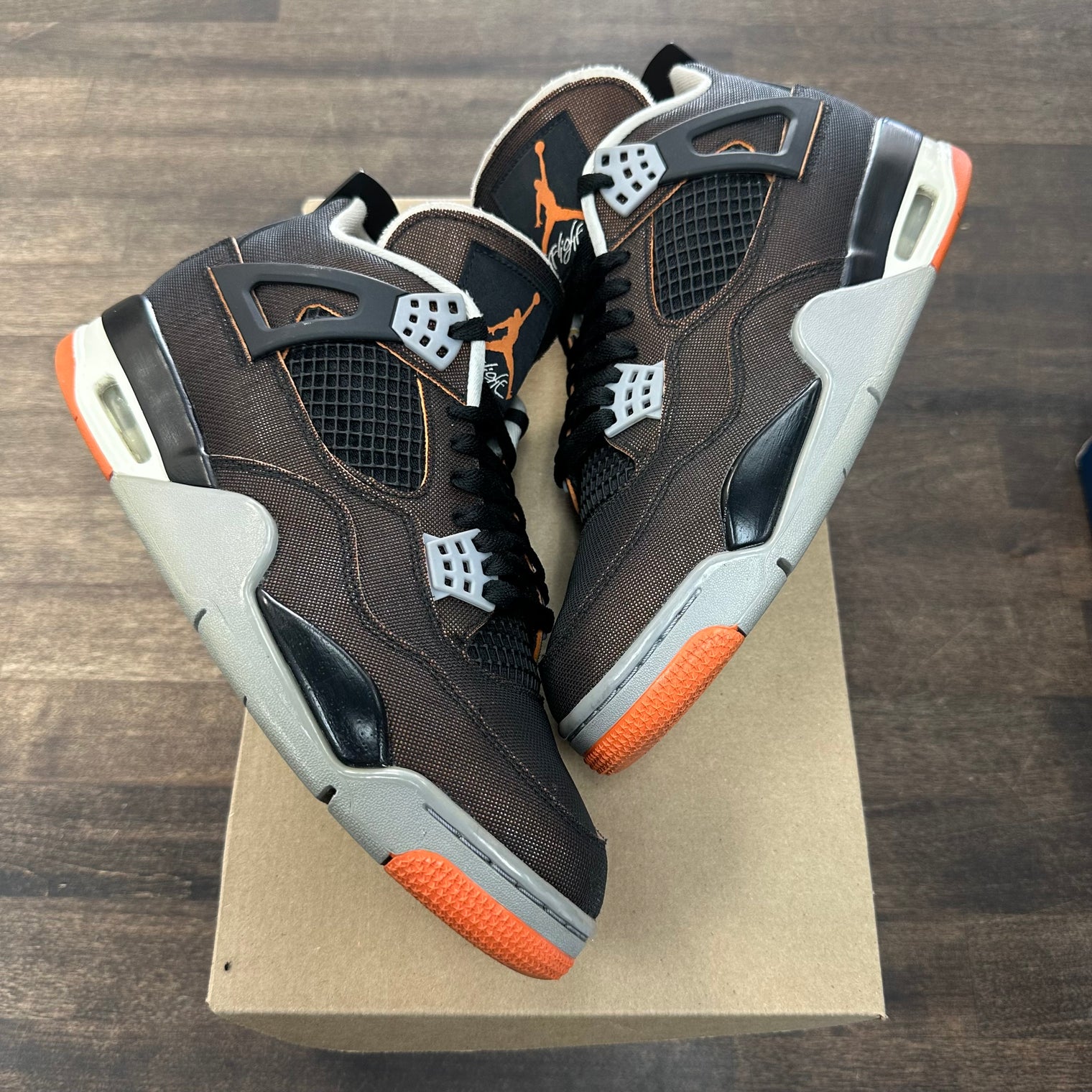 Starfish Jordan 4 (W) (Cut/Tear) (USED, No Box)