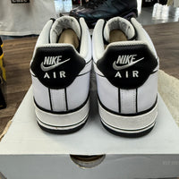 Black Outline White Nike Air Force 1 Low (USED)