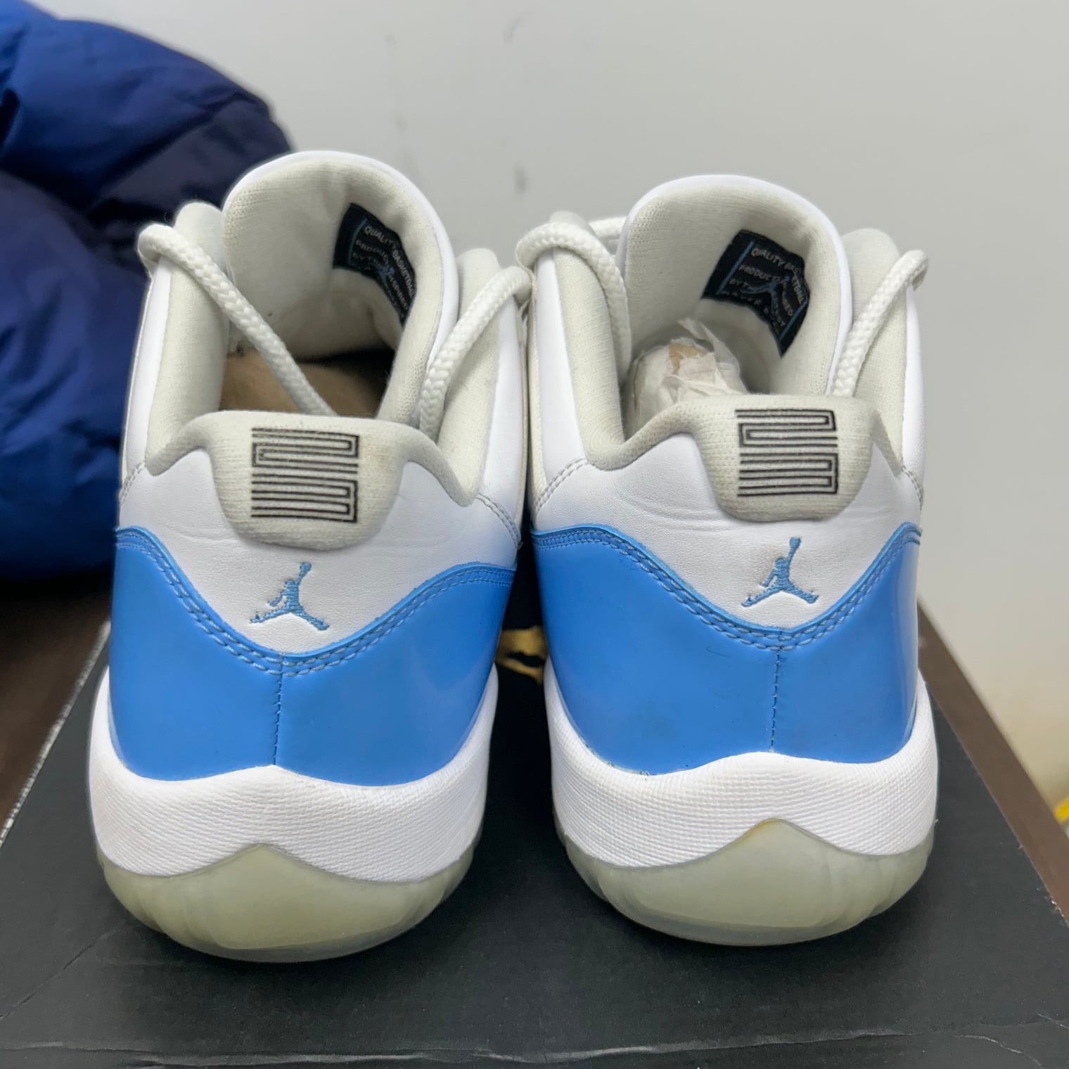 UNC University Blue Jordan 11 Low (USED)