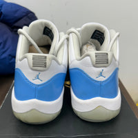 UNC University Blue Jordan 11 Low (USED)