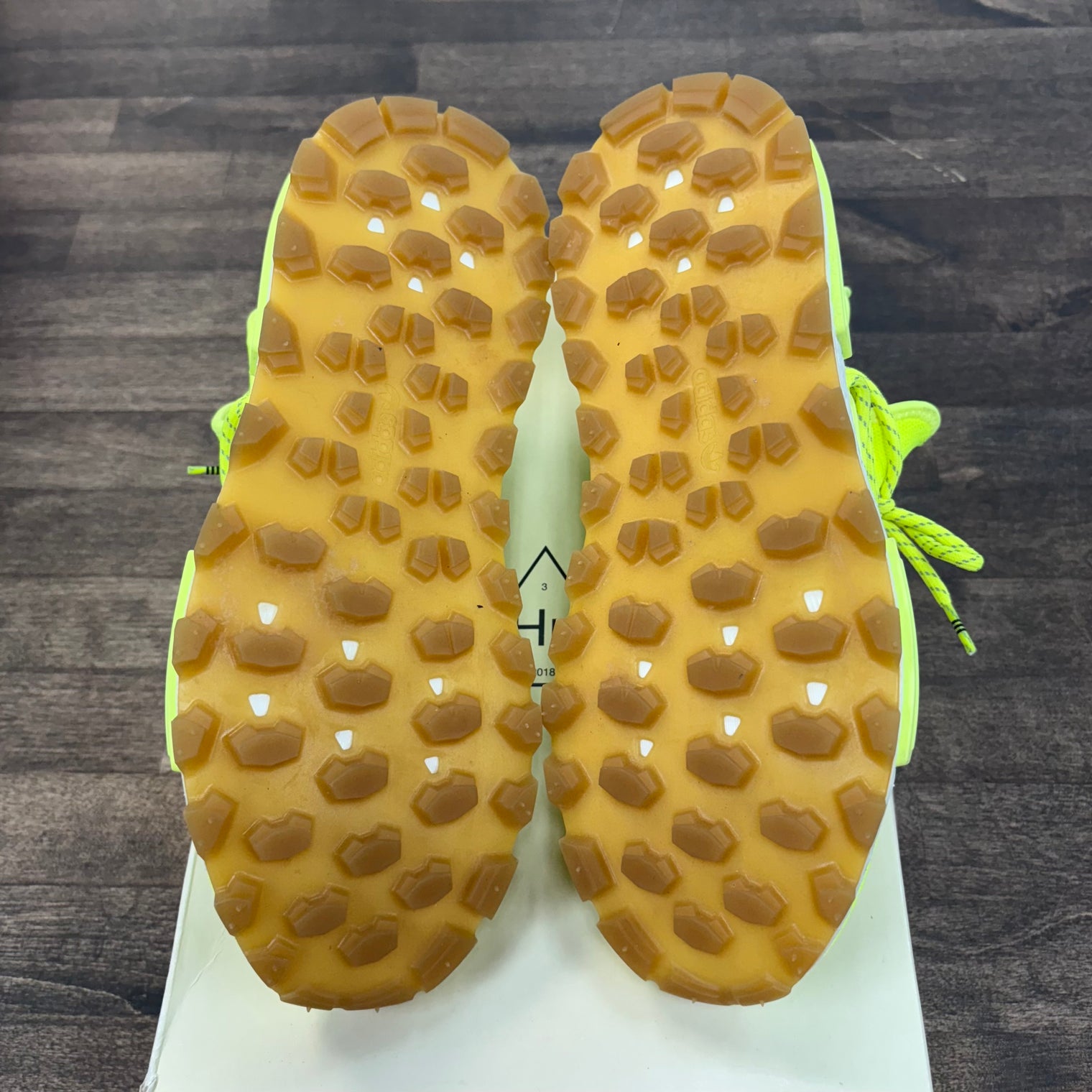 Pharrell Now is Her Time Solar Yellow Human Race (USED, Replacement Box)