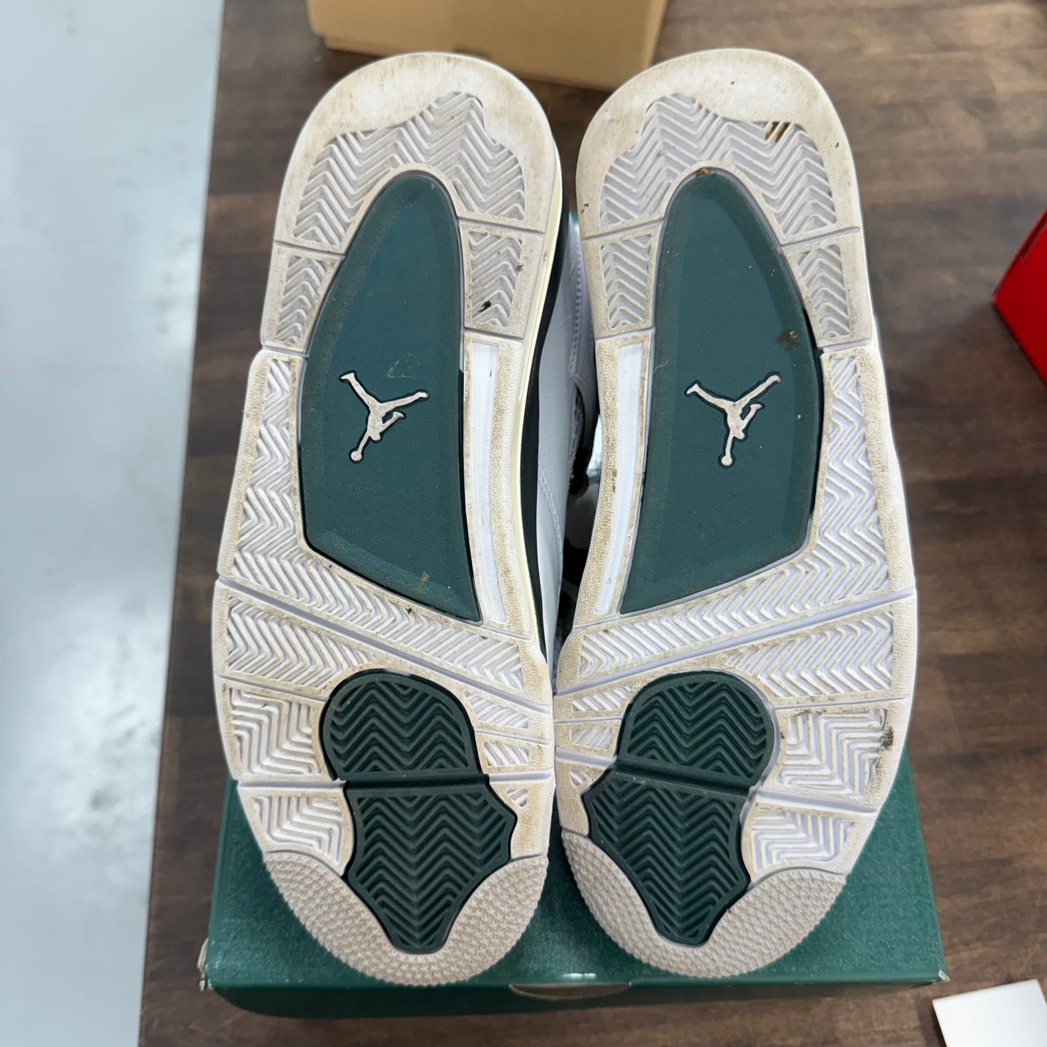 Oxidized Green Jordan 4 (USED)
