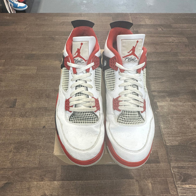 Fire Red Jordan 4 2020 (USED, No Box)