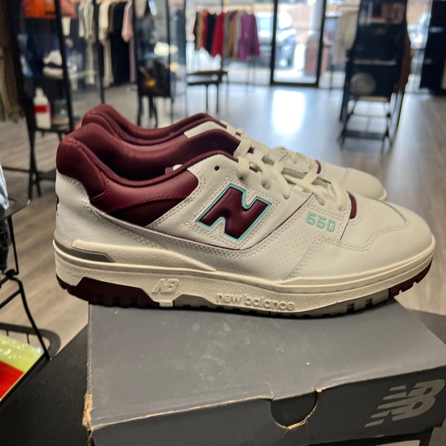 New Balance 550 Burgundy Cyan (USED)