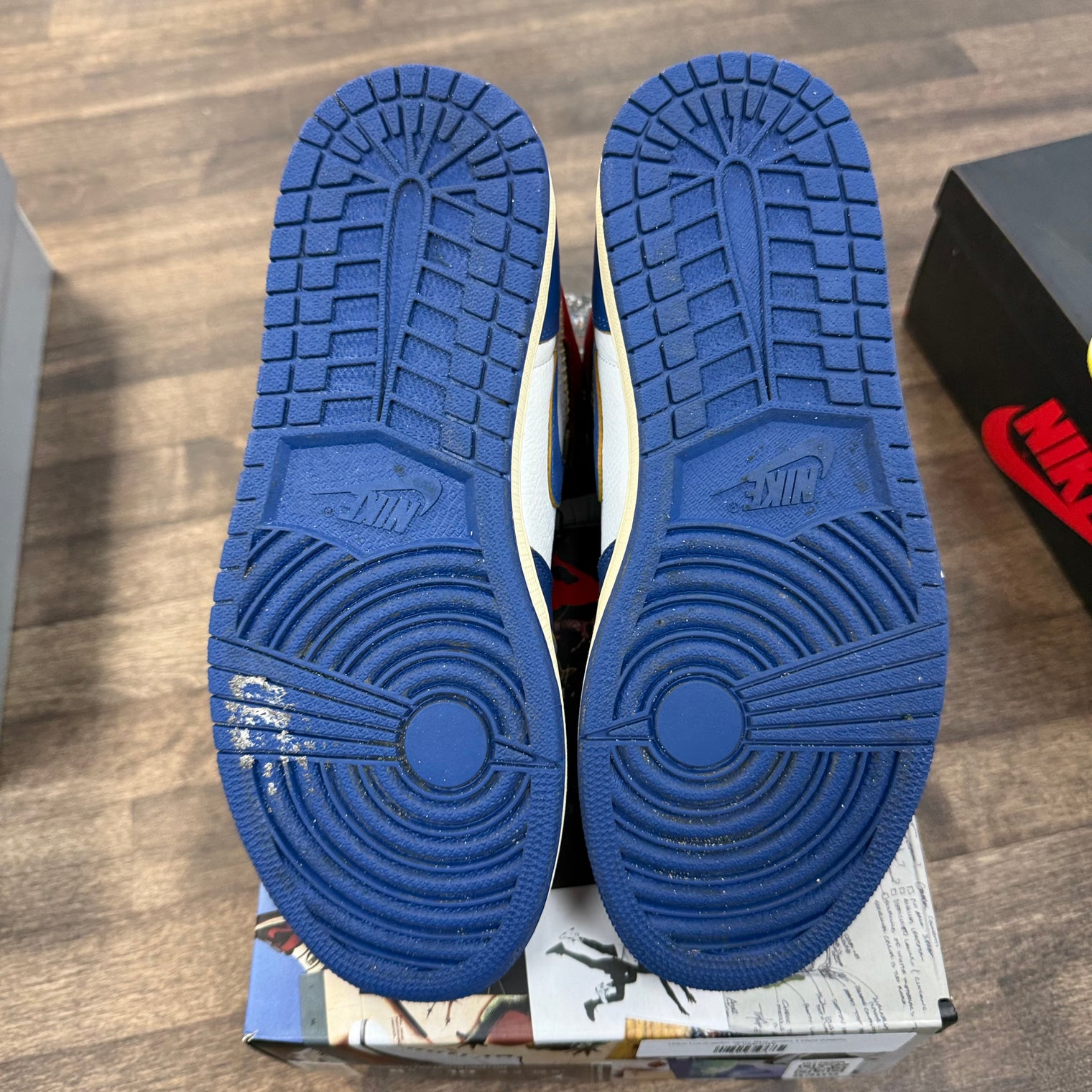 Union Los Angeles Storm Blue Jordan 1 Hight (USED)