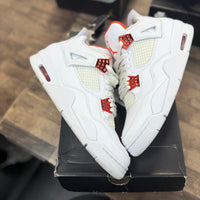 Metallic Orange Jordan 4 Retro (B-Grade) (USED, Replacement Box)