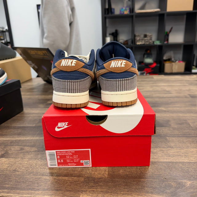 Tweed Midnight Navy Corduroy Nike Dunk Low (USED)