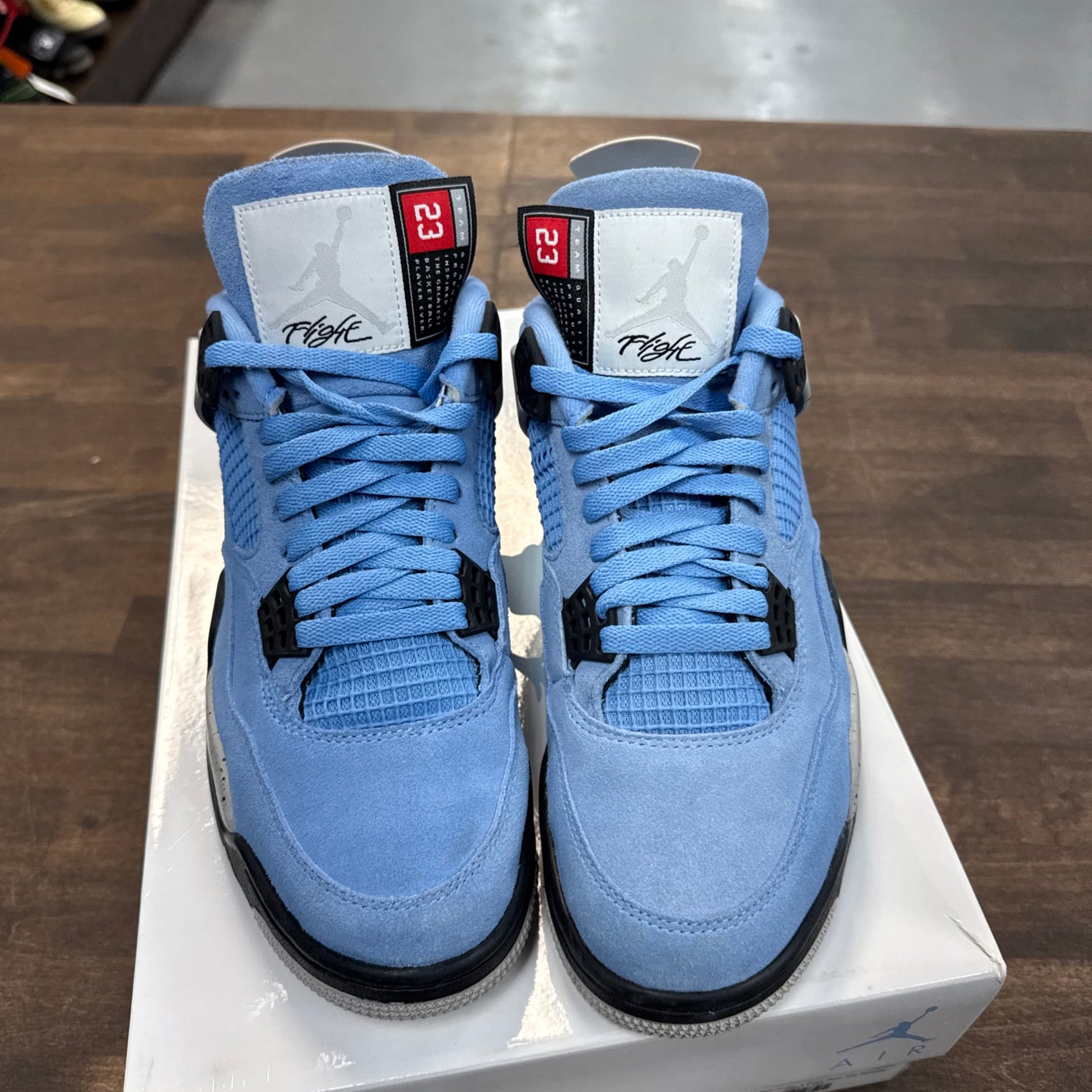 University Blue Jordan 4 (USED)