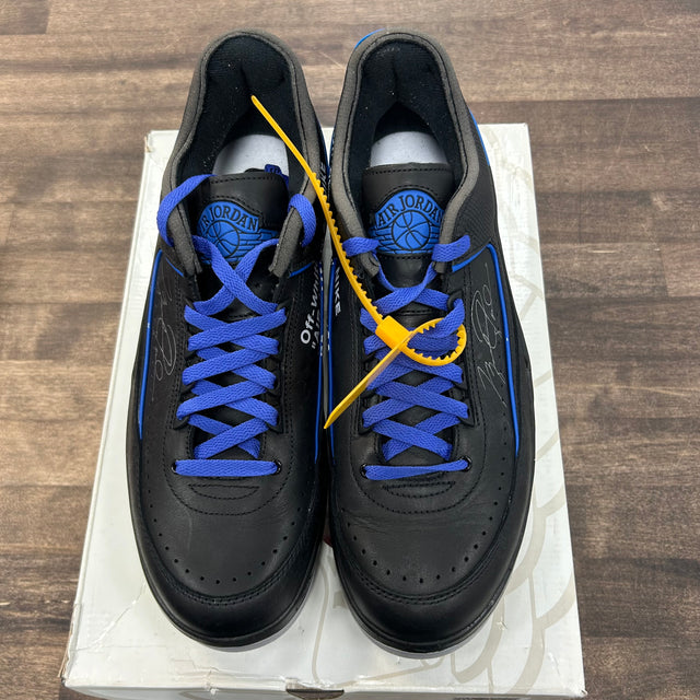 Off-White Jordan 2 Black Blue Low (USED)