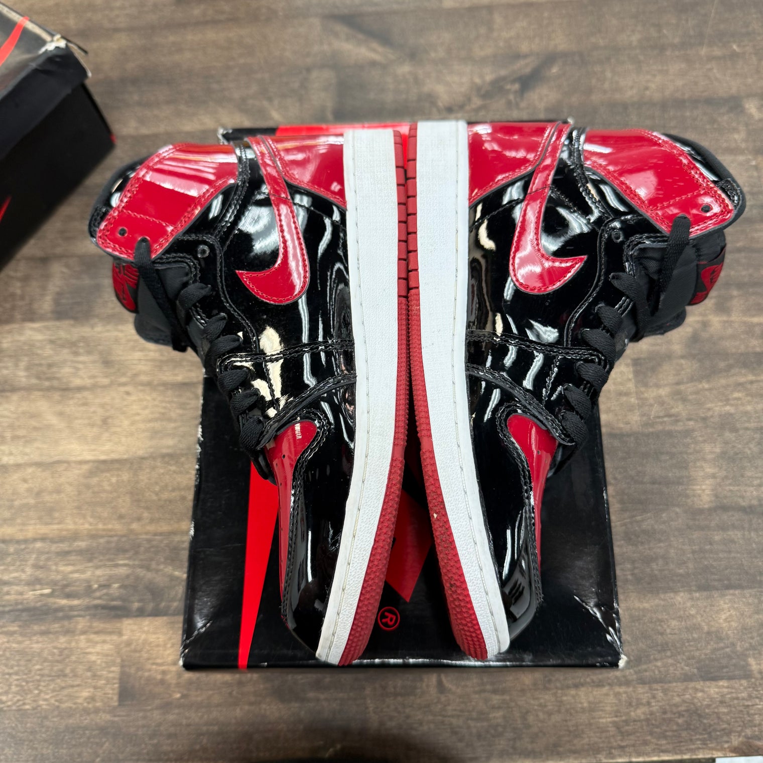 (GS) Patent Bred Jordan 1 High (USED)