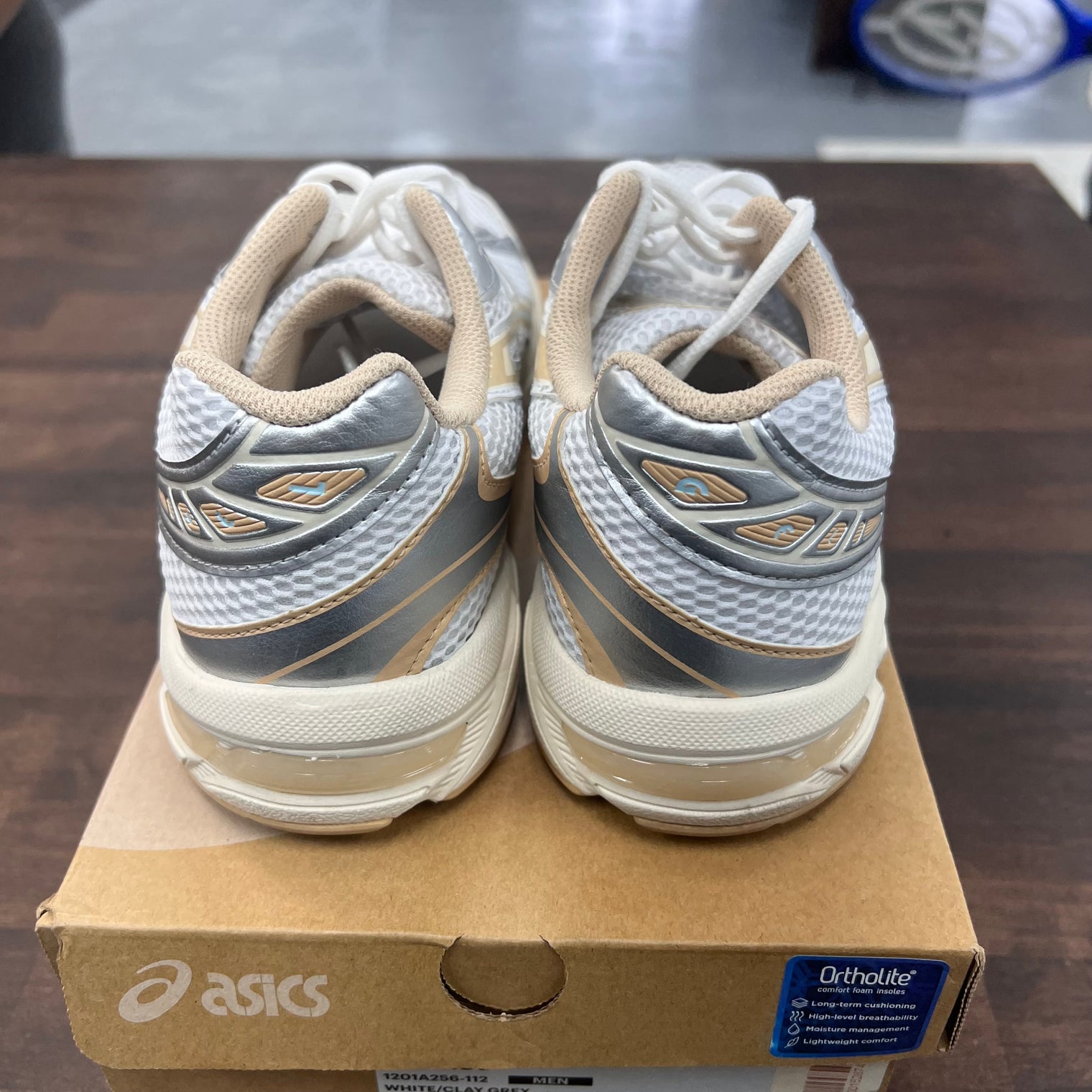 White Dune Asics Gel 1130 (USED,Replacement Box)