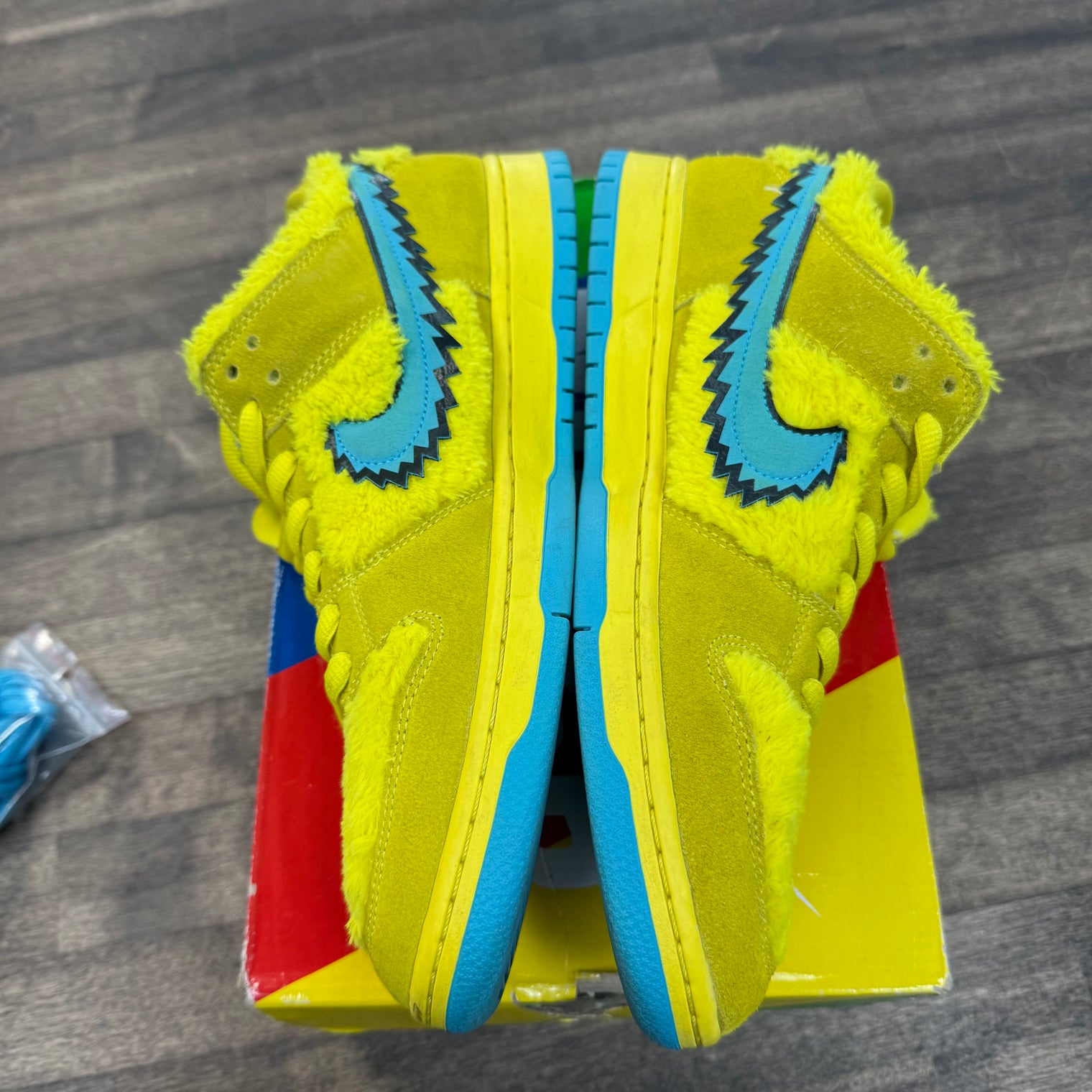 Grateful Dead Bears Opti Yellow SB Dunk Low (USED)