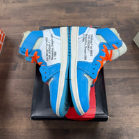 Off-White University Blue Jordan 1 High (USED)
