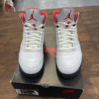 Fire Red Jordan 5 (USED)