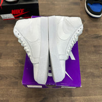 Triple White SB Zoom Blazer Mid (USED)