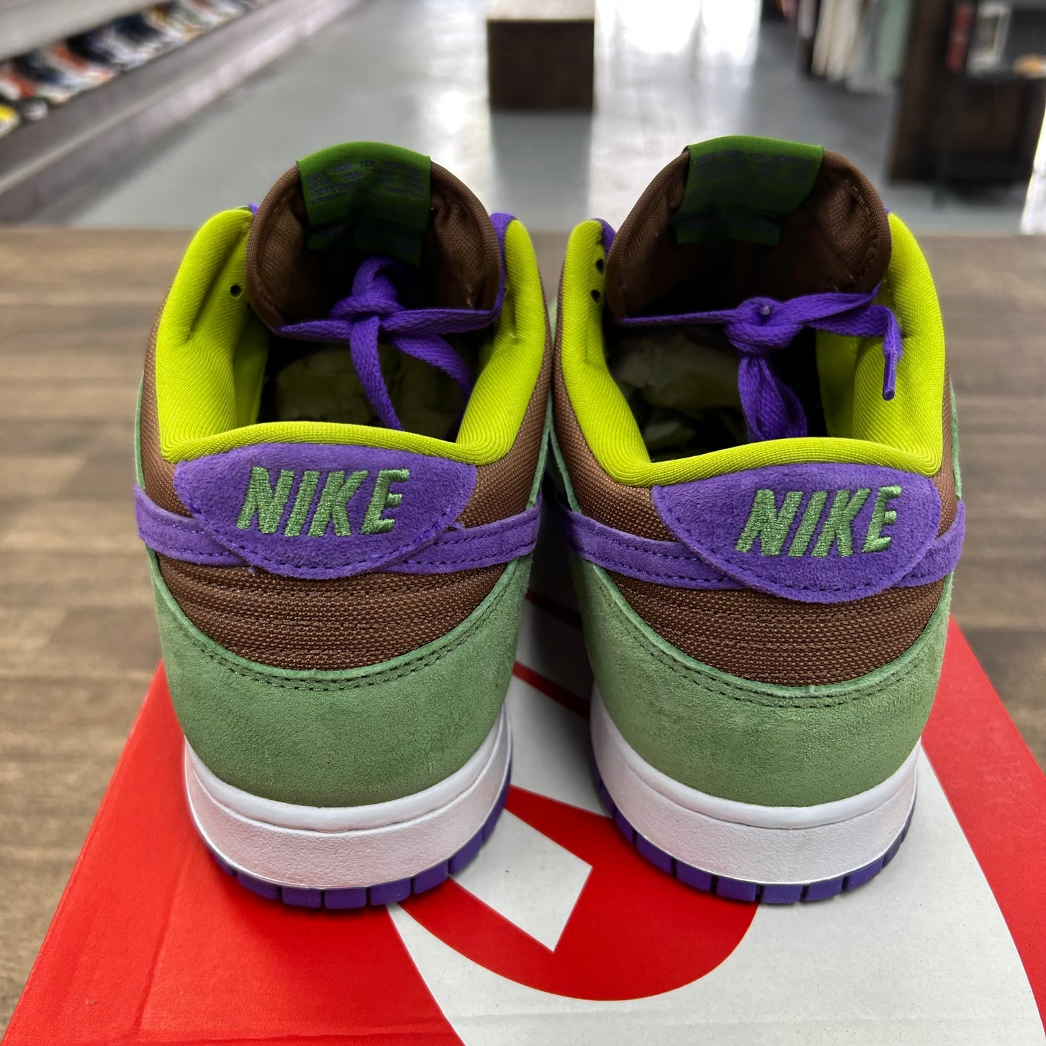Veneer Dunk Low (USED)
