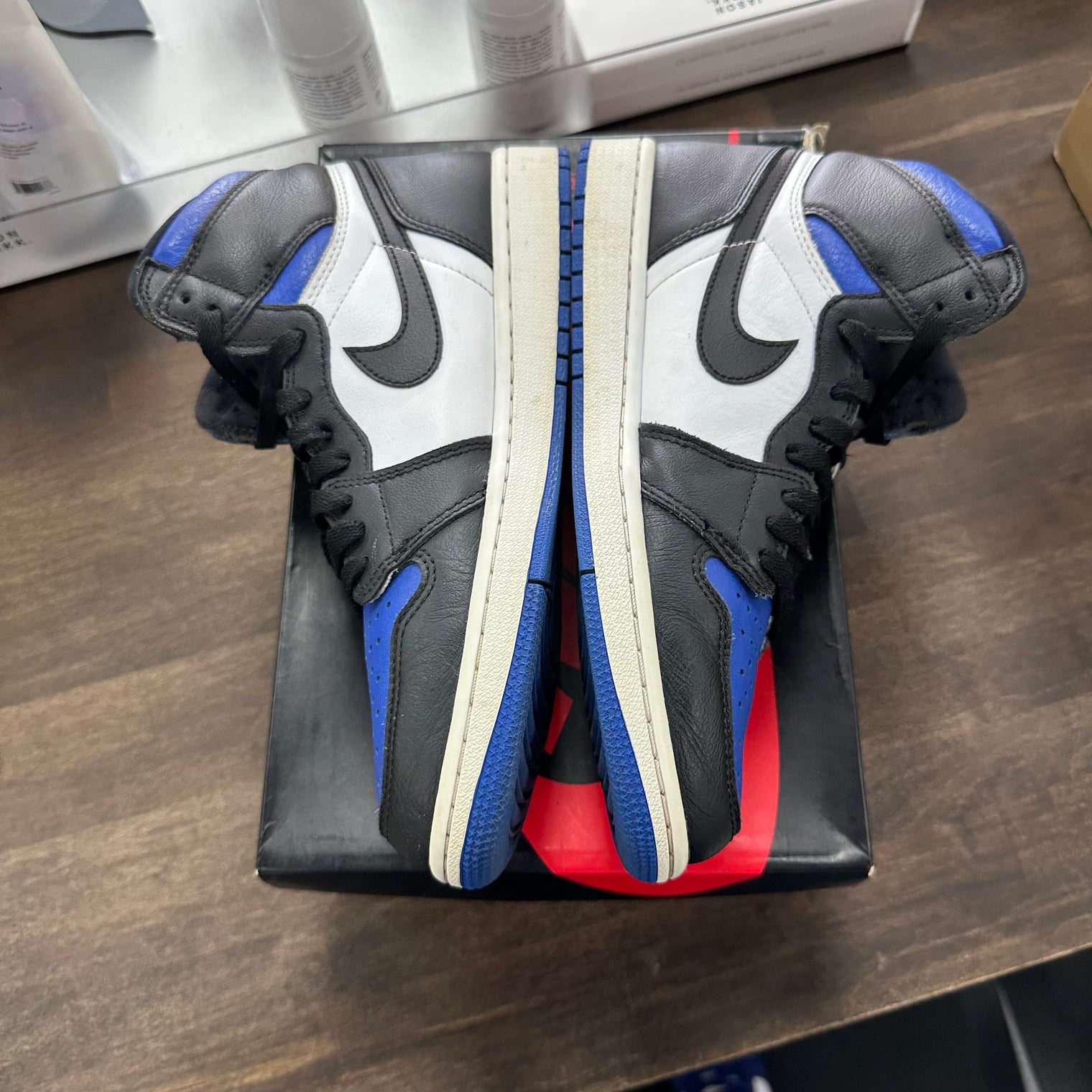 Royal Toe Jordan 1 High (USED)