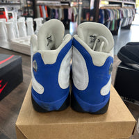 White Hyper Royal Jordan 13 Retro (GS) (USED, No Box)