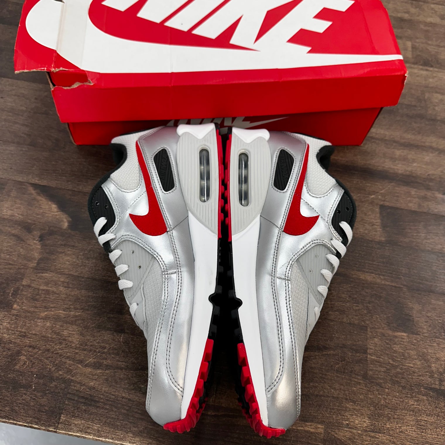 Air Max 90 Icons Silver Bullet (USED)