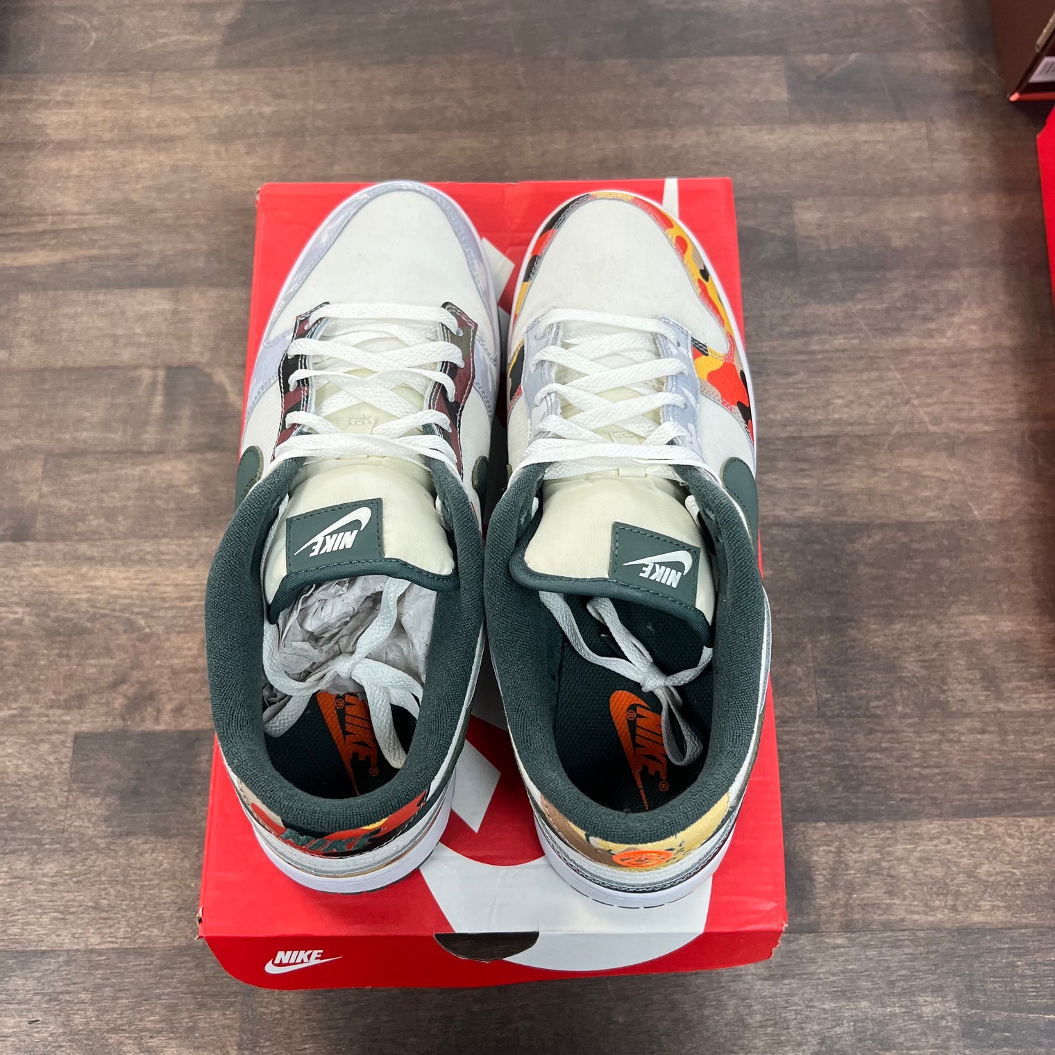 Camo Nike Dunk Low (USED)