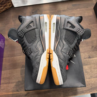Laser Black Gum Jordan 4 Retro (USED)