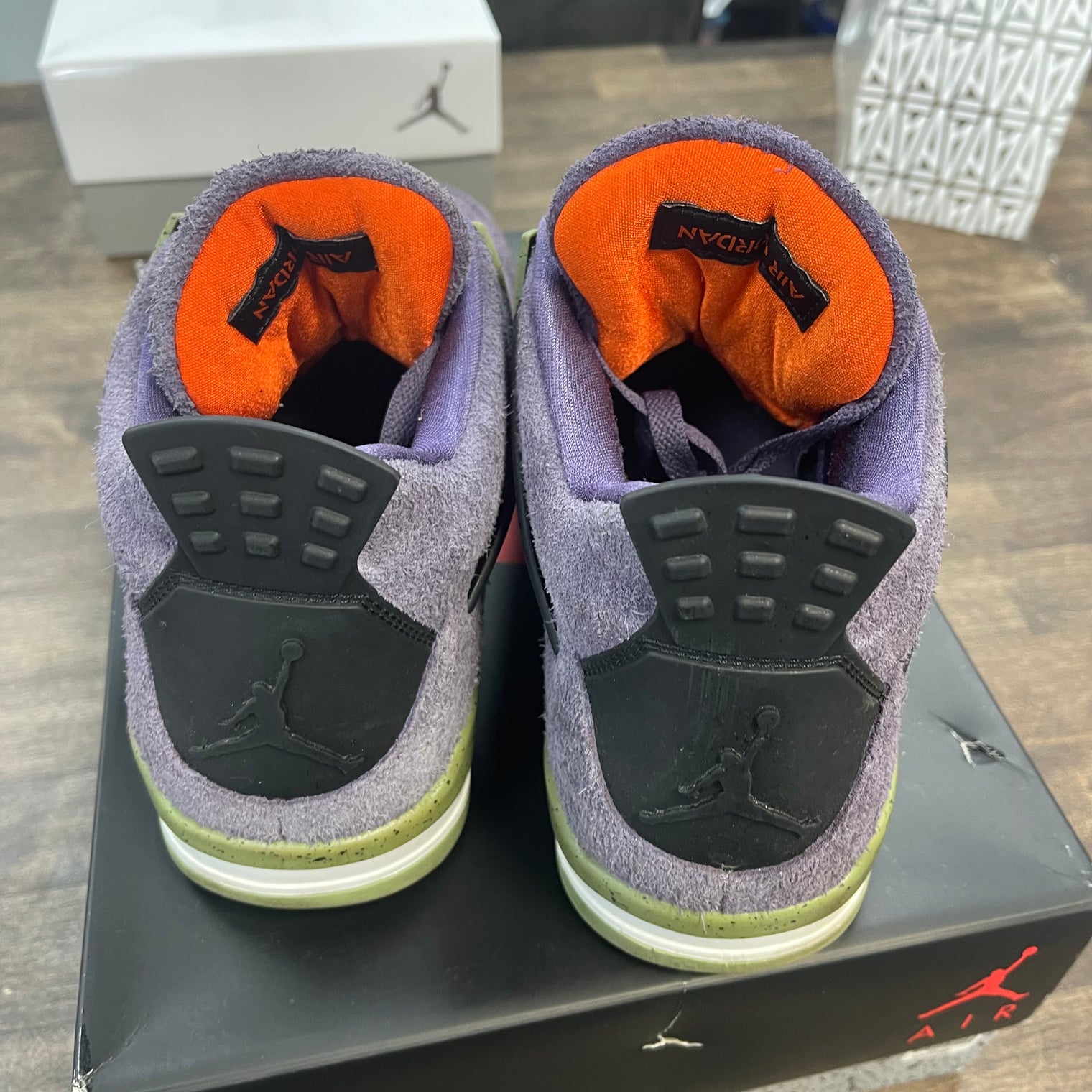 Canyon Purple Jordan 4 (W) (USED)