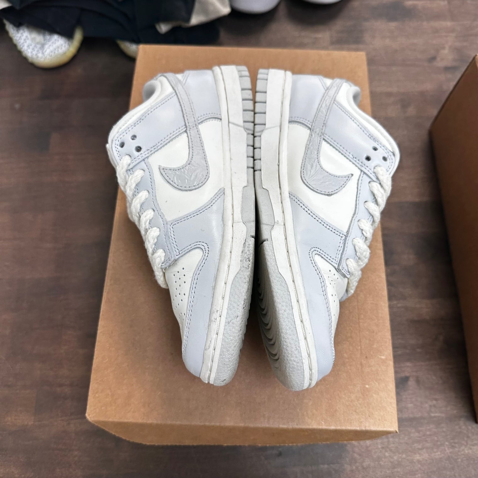 (W) Needlework Nike Dunk Low (USED, No Box)