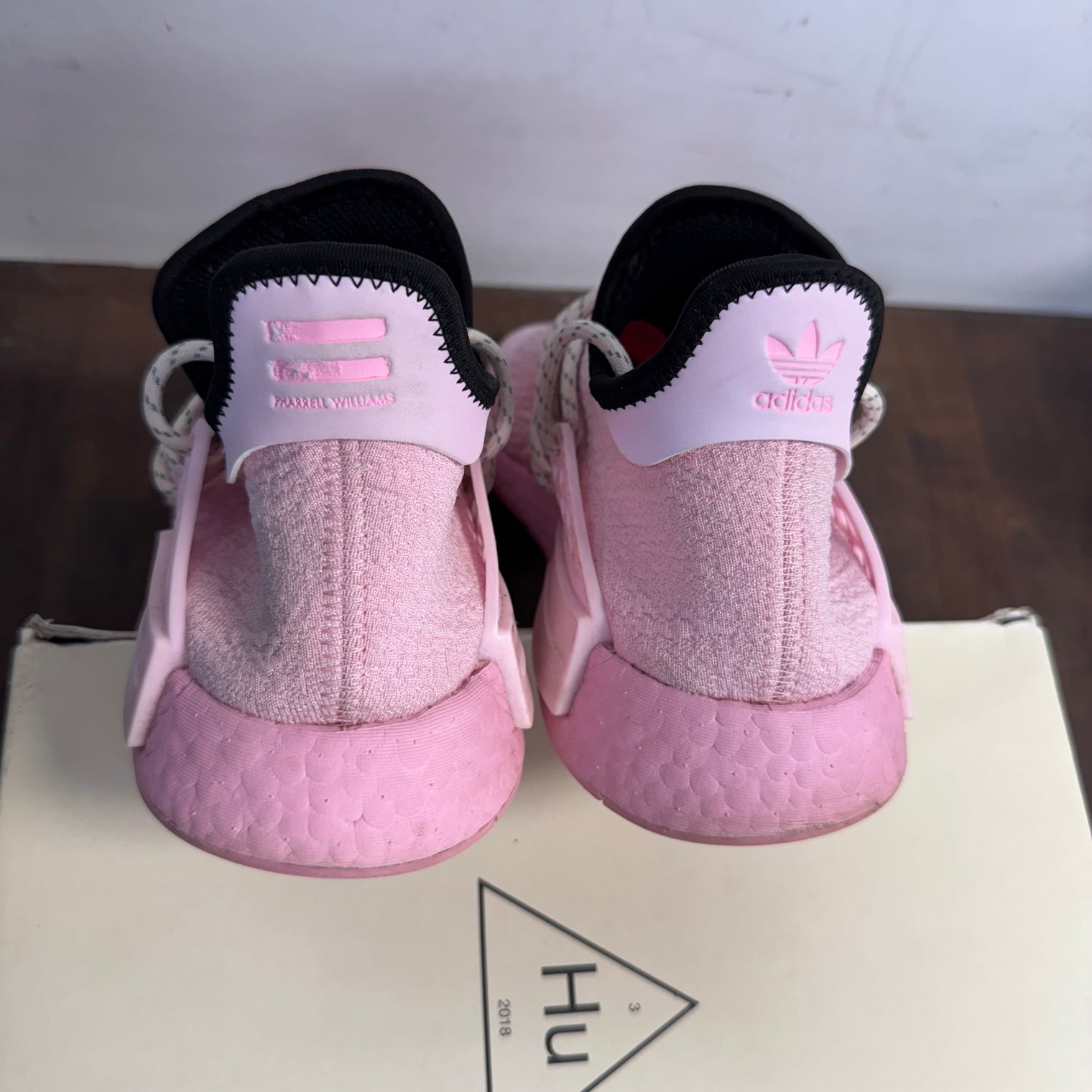 Pharell Pink adidas Human Race (USED)
