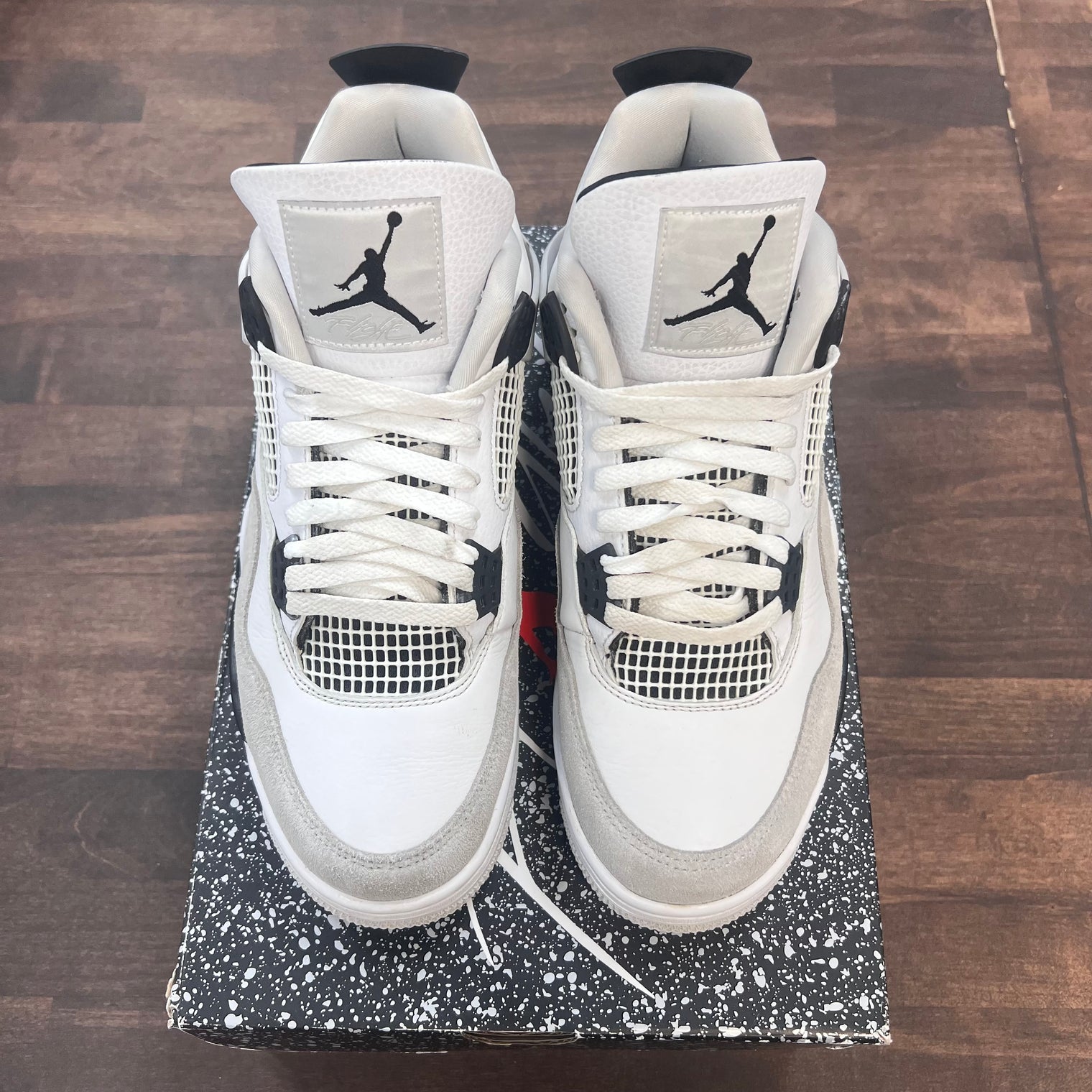 Military Black Jordan 4 Retro (USED)