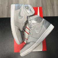 Japan Silver Jordan 1 High (USED, no box)