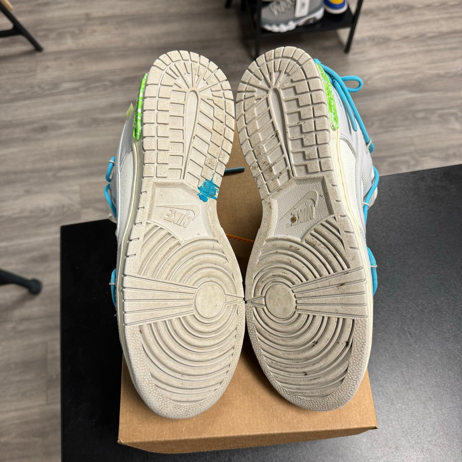Off-White Lot 2 Dunk Low (USED, No Box)