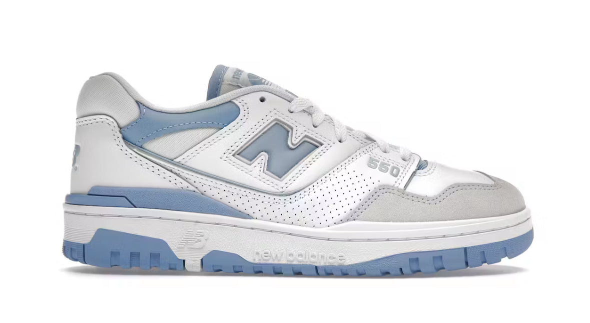 White Blue Haze Rain Cloud New Balance 550
