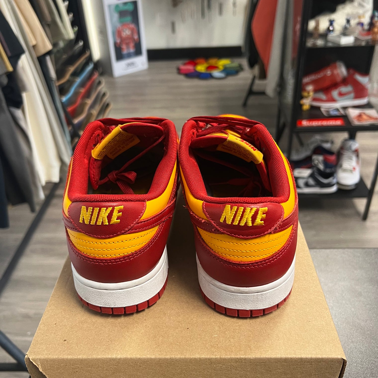 Midas Gold Dunk Low (USED, no box)