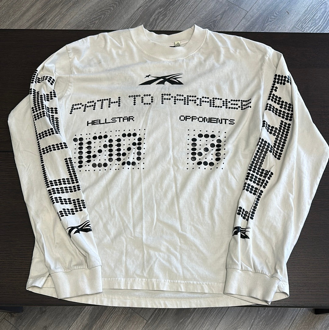 Hellstar Scoreboard Long Sleeve White (USED)