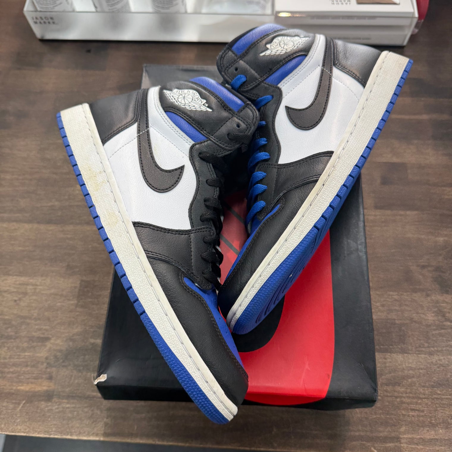 Royal Toe Jordan 1 High (USED)
