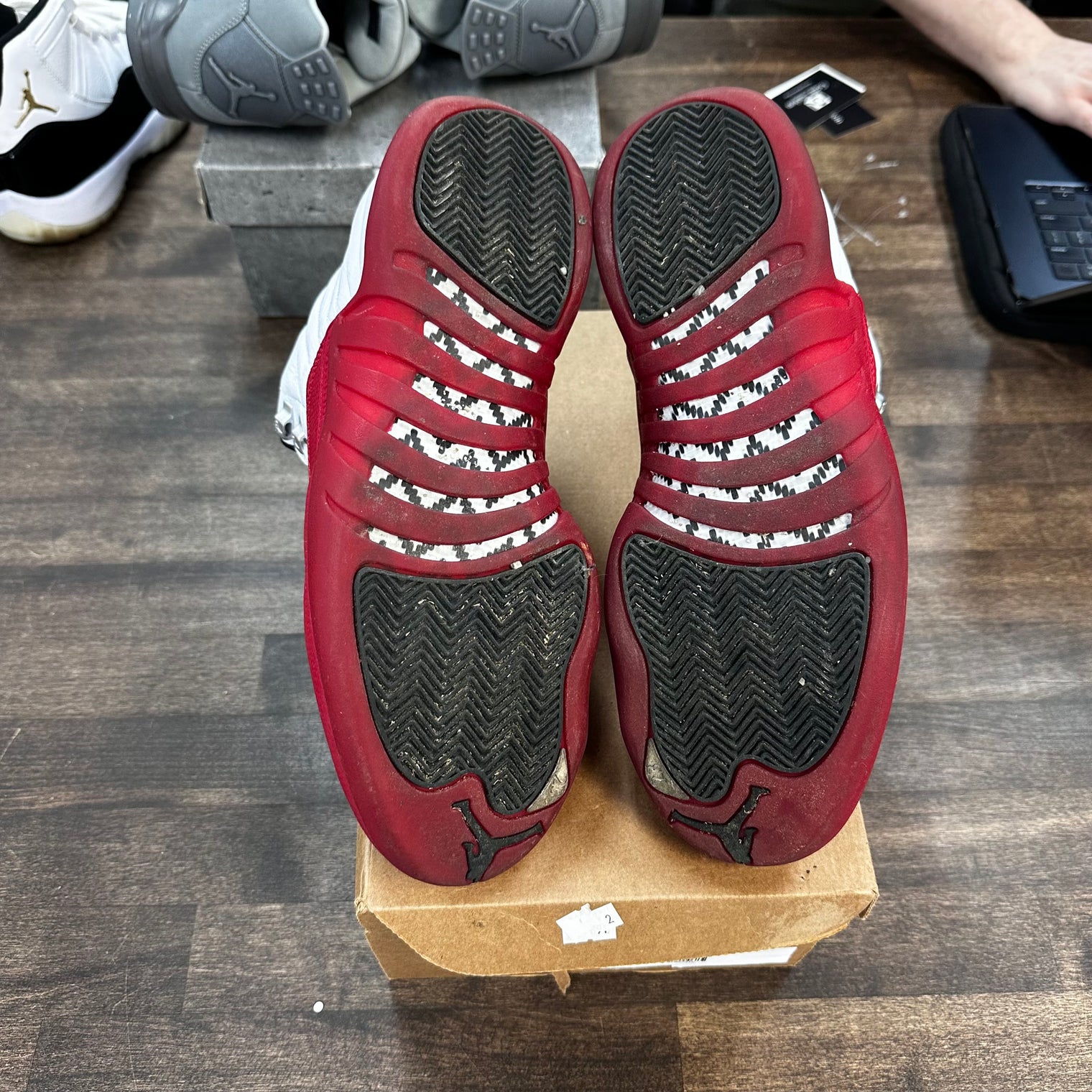 Cherry Jordan 12 (USED, No Box)