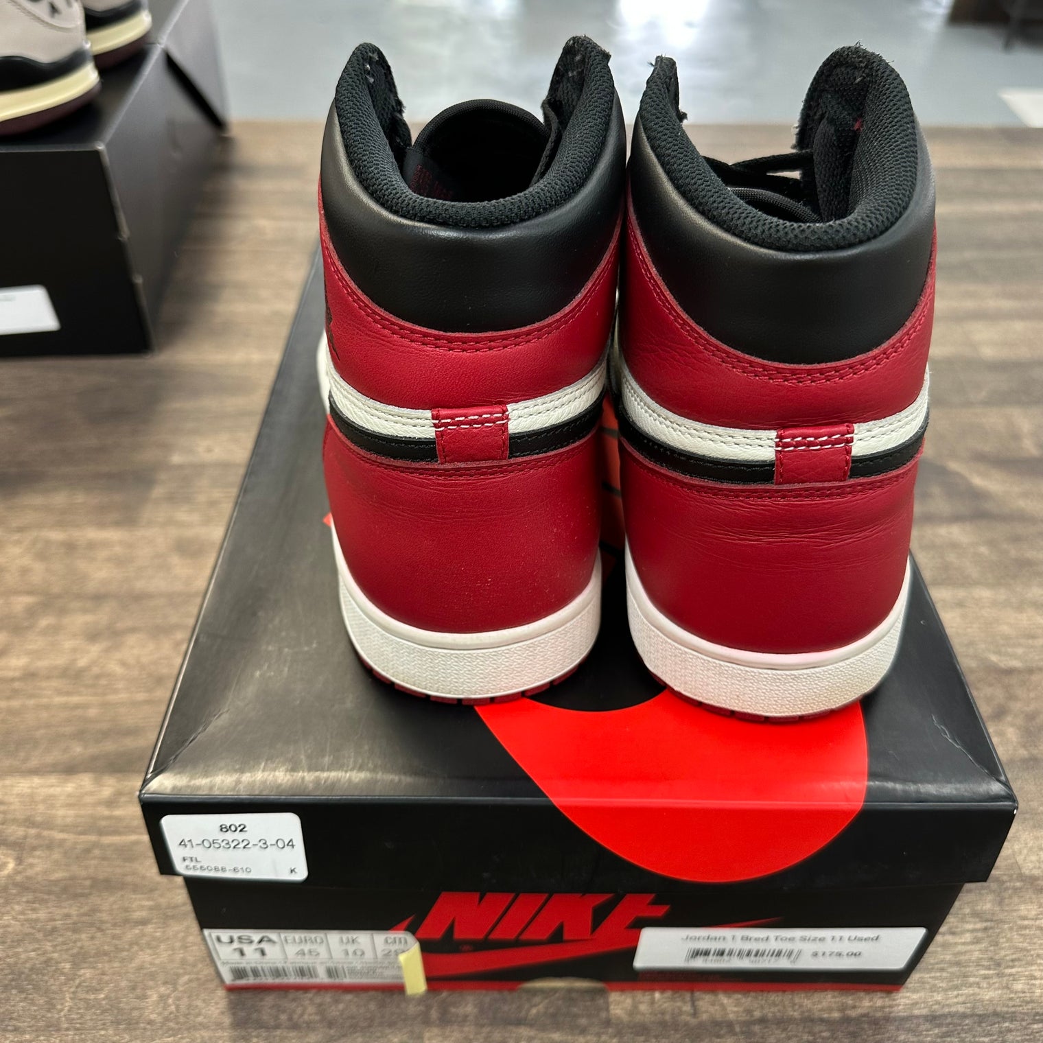 Bred Toe Jordan 1 High (USED)