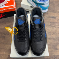 Off-White Black Blue Jordan 2 Low (USED)