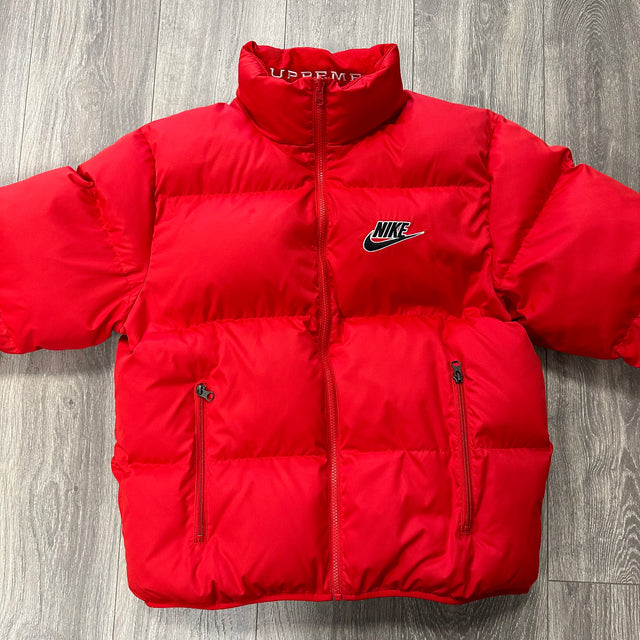 Supreme Nike Reversible Puffer Jacket Red (Used)