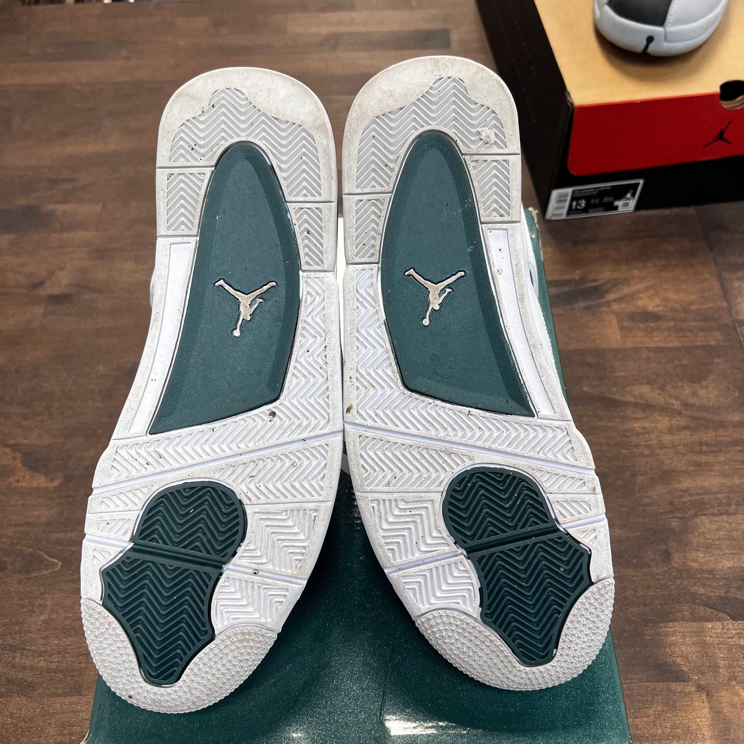 Oxidized Green Jordan 4 (USED)
